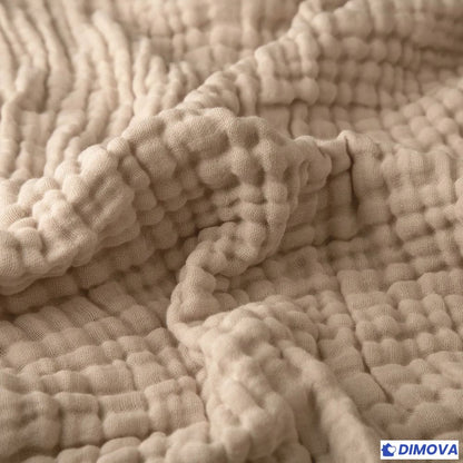 Couverture en coton mousseline 100 % naturel