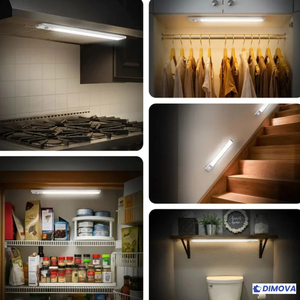 Lampe LED Détecteur de Mouvement – Fixation Magnétique
