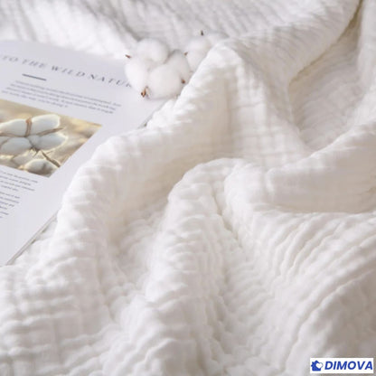 Couverture en coton mousseline 100 % naturel