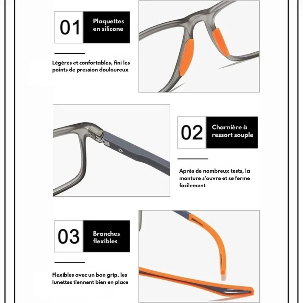 FlexiVision | Lunettes de lecture multifocales