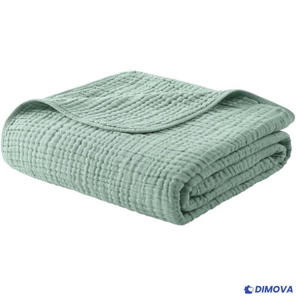 Couverture en coton mousseline 100 % naturel