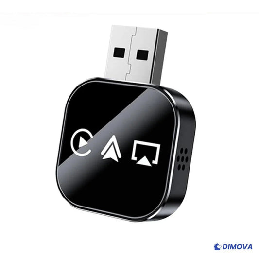 Adaptateur CarPlay sans fil 3-en-1 (Apple/Android)