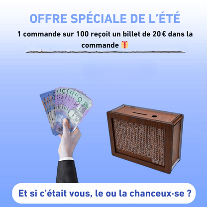 Tirelire Spécial Économies – Méthode Japonaise